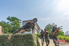 直击武警官兵捕歼战斗综合演练现场